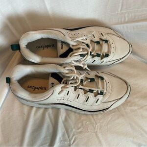 Easy Spirit 9.5 Sneakers Shoes White and Green